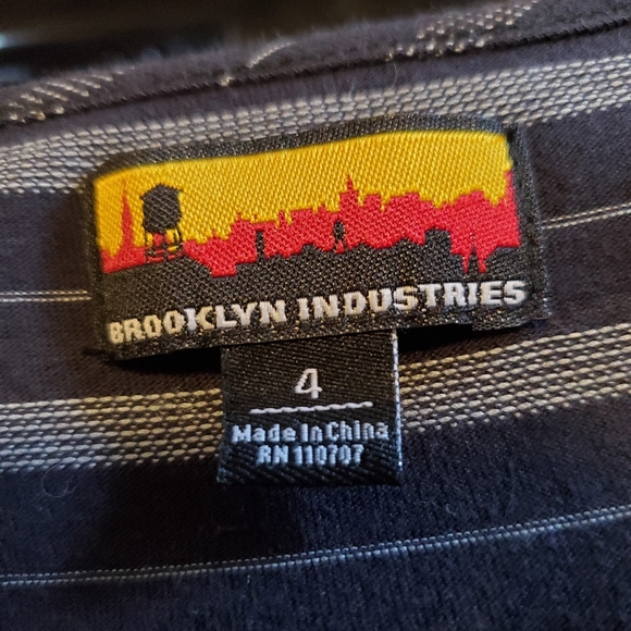 Brooklyn Industries Dress with Stripes and Flowers - Picture 5 of 5